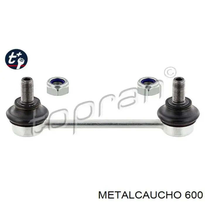 Junta de puerta delantera izquierda 00600 Metalcaucho