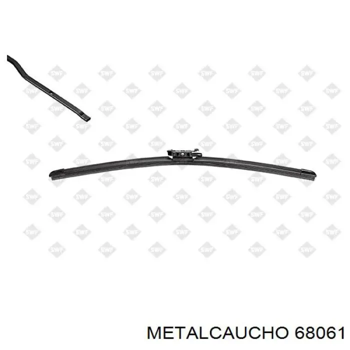 68061 Metalcaucho brazo del limpiaparabrisas, trasero