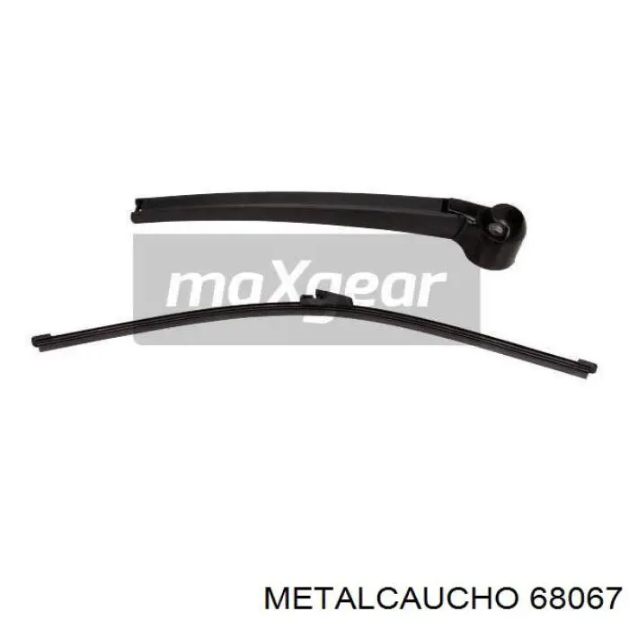 68067 Metalcaucho Brazo del limpiaparabrisas, luna trasera