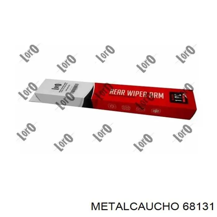 Brazo del limpiaparabrisas trasero Metalcaucho 68131 precio, desde 11,39 EUR