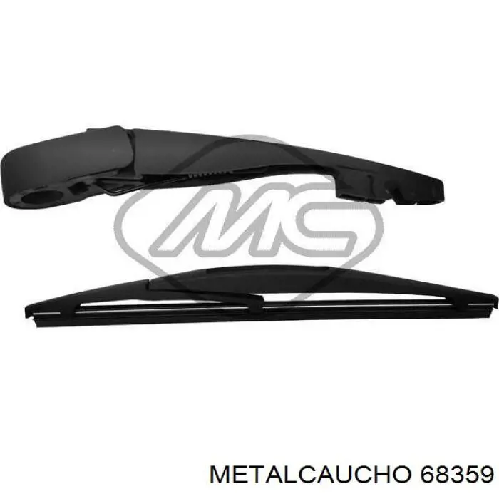 Escobilla del limpiaparabrisas trasero Metalcaucho 68359 precio, desde 13,09 EUR