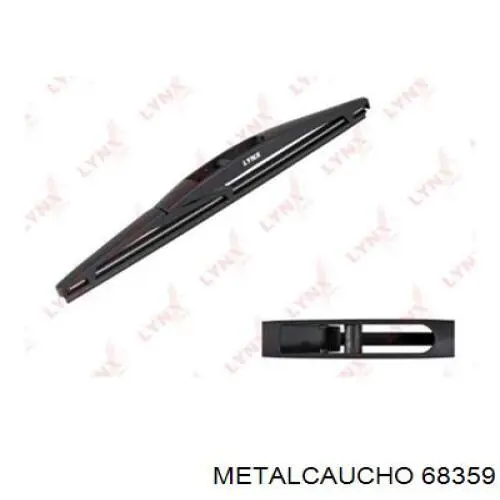 68359 Metalcaucho Limpiaparabrisas trasero