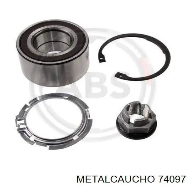 Comprar 74097 Metalcaucho Cojinete de rueda delantero