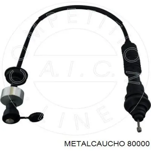 80000 Metalcaucho Cable de accionamiento del embrague