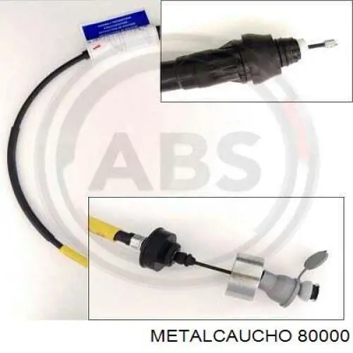 Cable de embrague Metalcaucho 80000 precio, desde 23,29 EUR