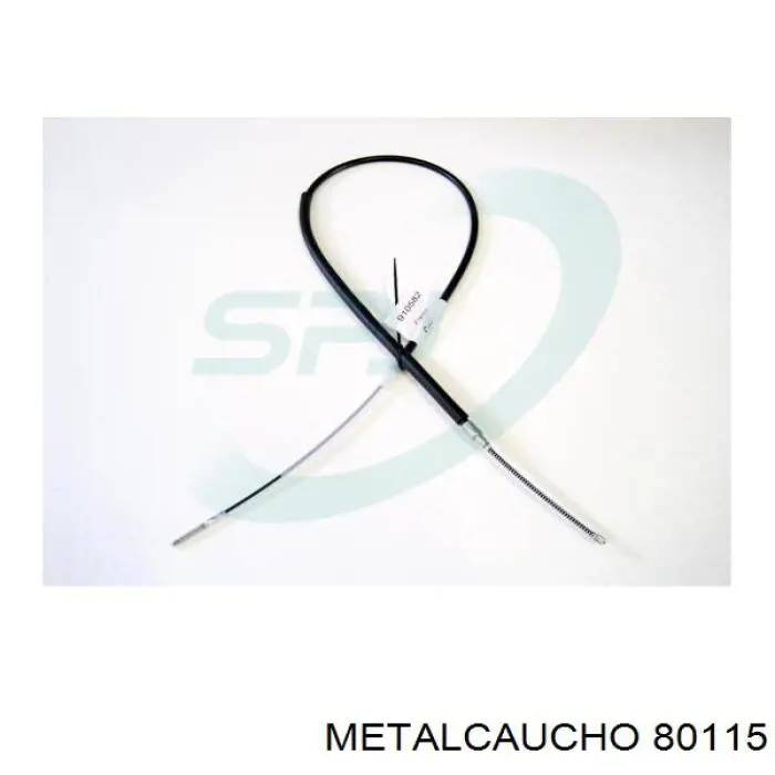 80115 Metalcaucho cable de freno de mano trasero derecho/izquierdo