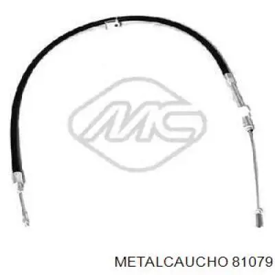 81079 Metalcaucho cable de embrague