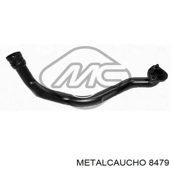 Comprar 8479 Metalcaucho Manguera inferior del radiador