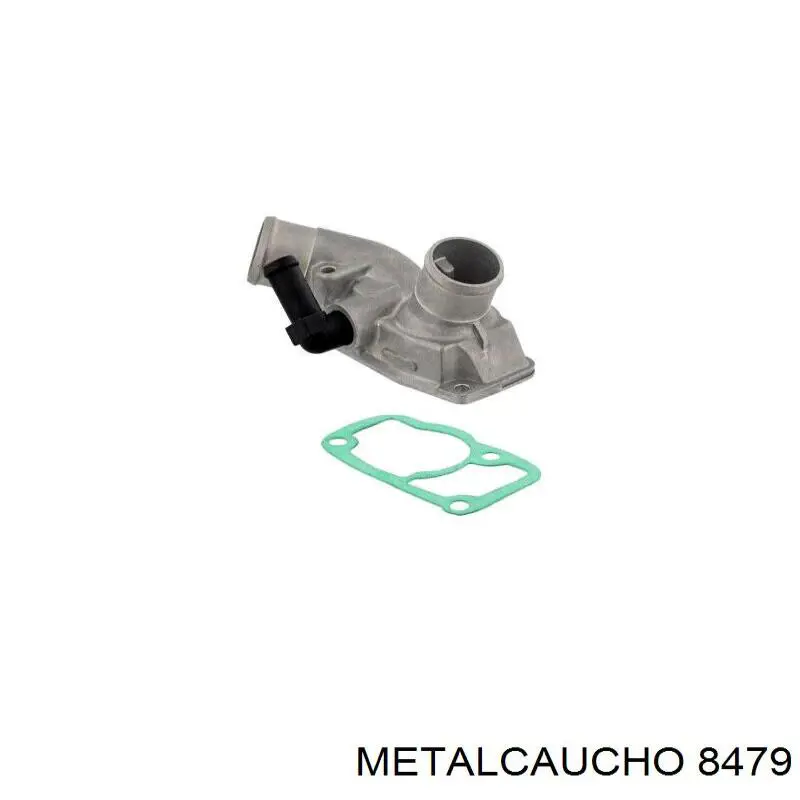 8479 Metalcaucho Manguera inferior del radiador