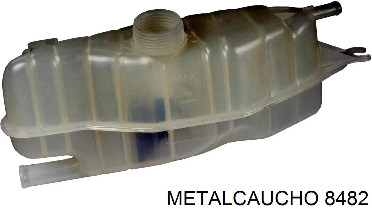 Manguera doble del radiador de la calefacción 8482 Metalcaucho