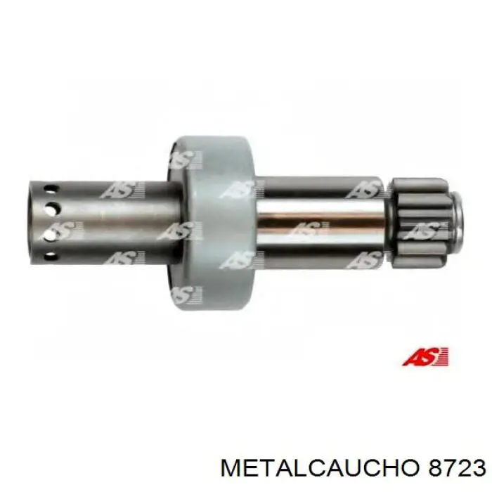 8723 Metalcaucho tubería de radiador arriba