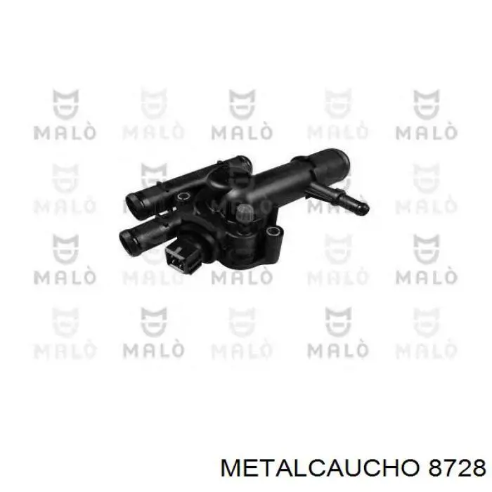 8728 Metalcaucho Manguera de calefacción, entrada