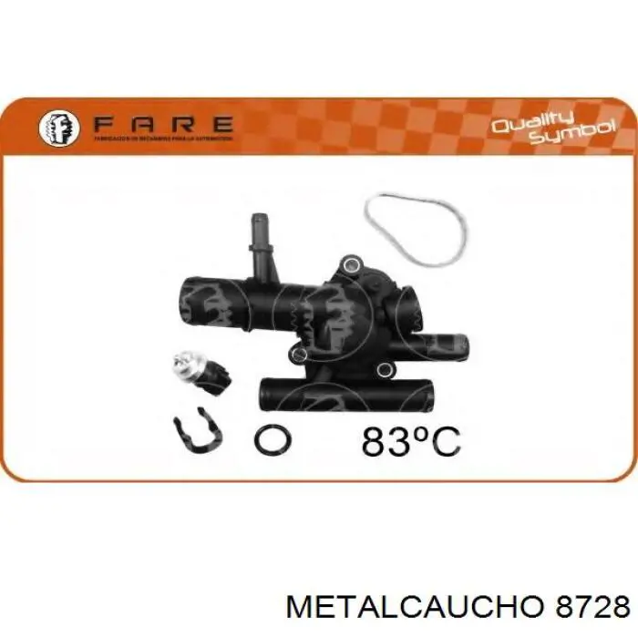 Manguera de calefacción, entrada Metalcaucho 8728 precio, desde 13,26 EUR