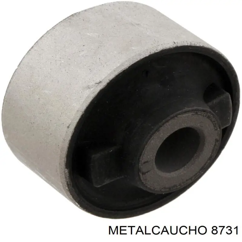 8731 Metalcaucho manguera refrigerante para radiador inferiora