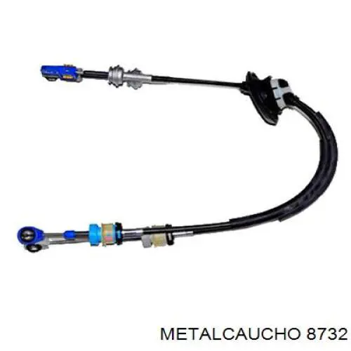 Manguera inferior del radiador 08732 Metalcaucho
