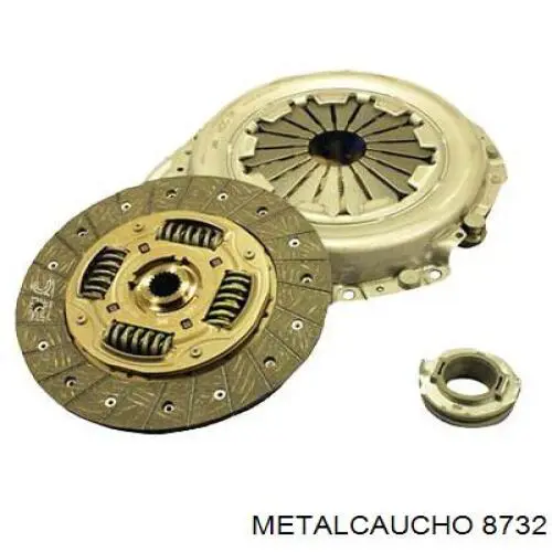 Comprar 08732 Metalcaucho Manguera inferior del radiador