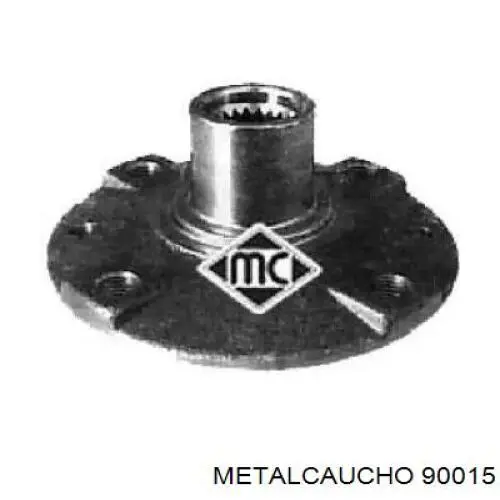 Buje de rueda delantero Metalcaucho 90015 precio, desde 22,01 EUR
