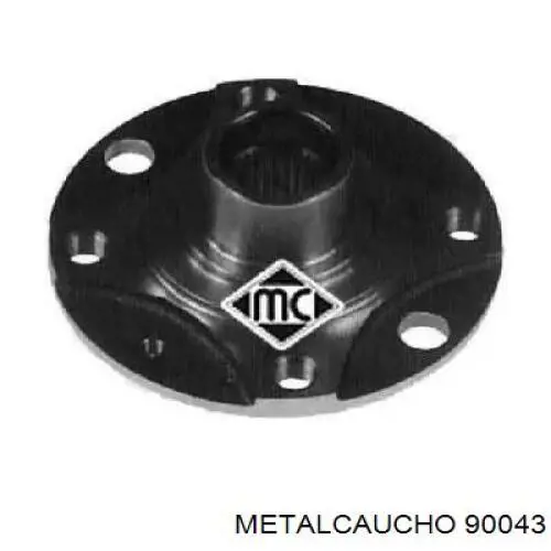 Buje de rueda delantero Metalcaucho 90043 precio, desde 23,91 EUR