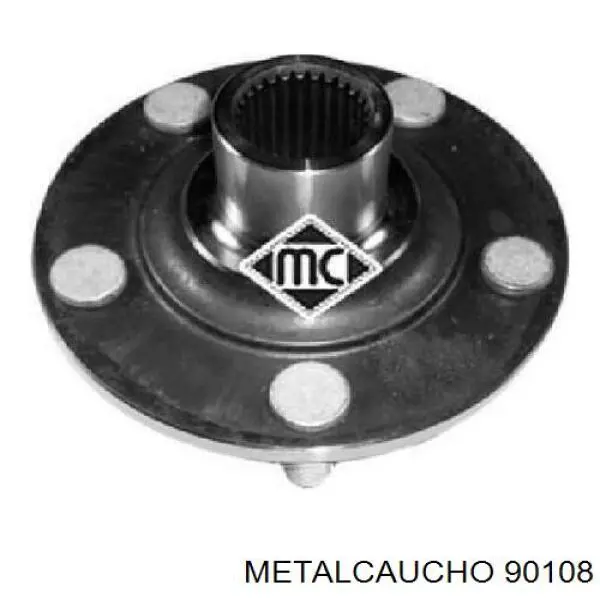 Cubo de rueda delantero METALCAUCHO 90108