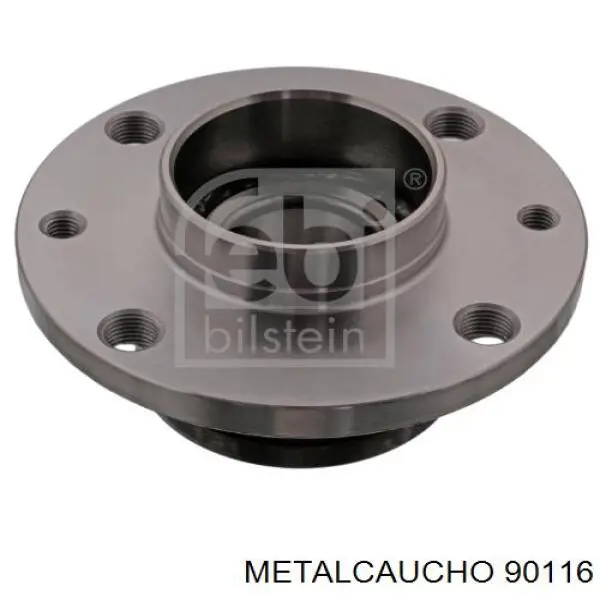 90116 Metalcaucho cubo de rueda trasero