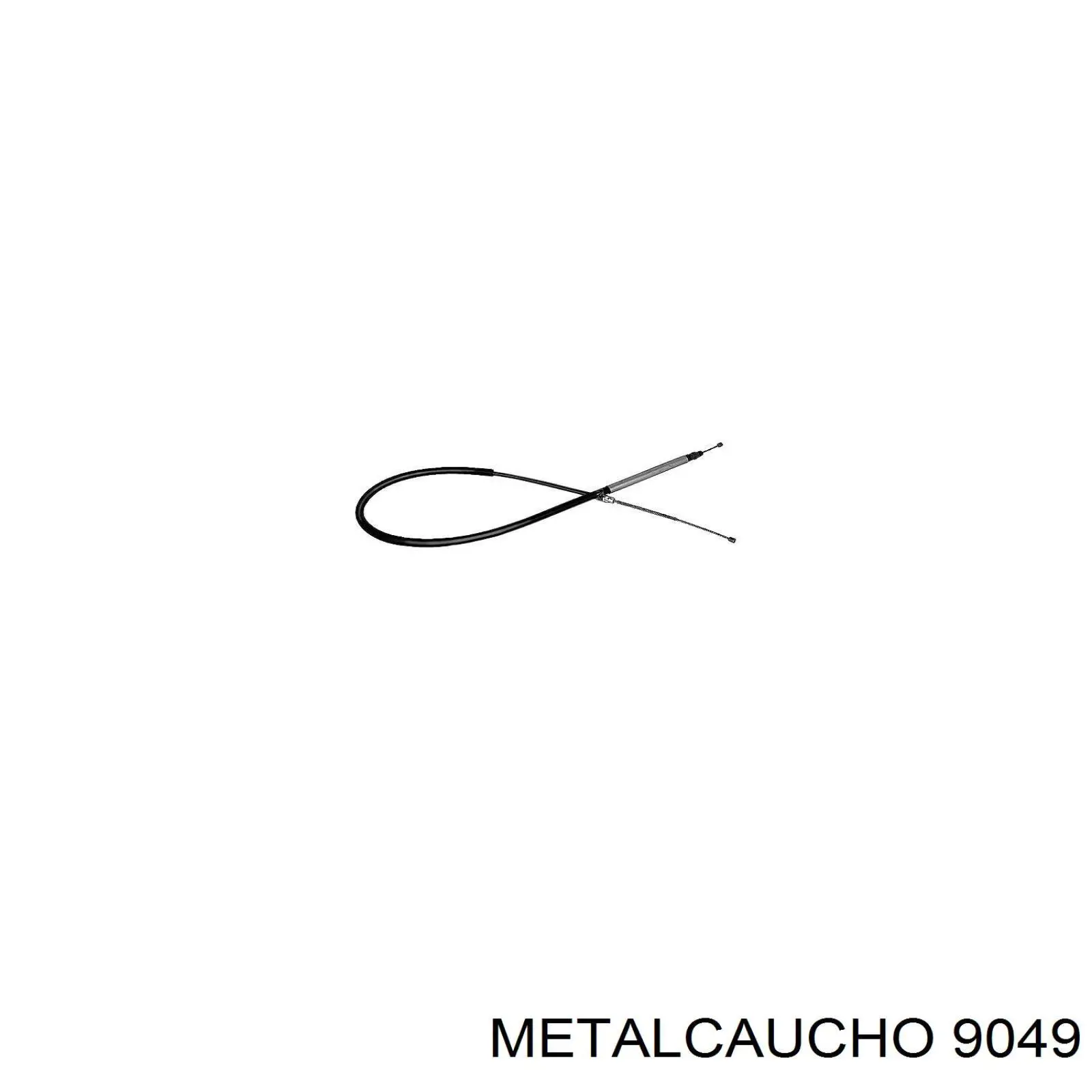 9049 Metalcaucho manguera (conducto del sistema de refrigeración)