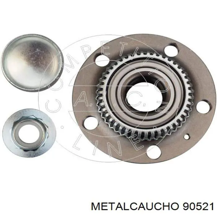Comprar 90521 Metalcaucho Cubo de rueda, Eje trasero