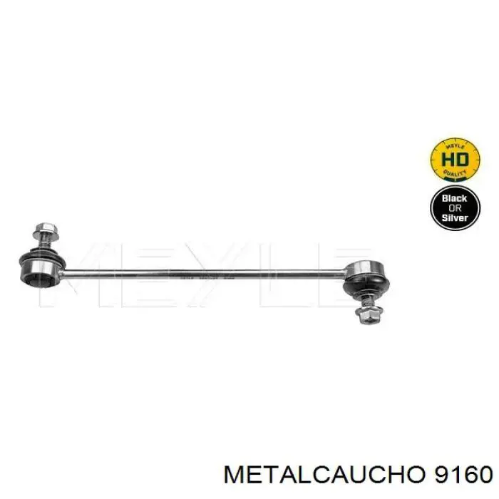 9160 Metalcaucho manguera refrigerante para radiador inferiora