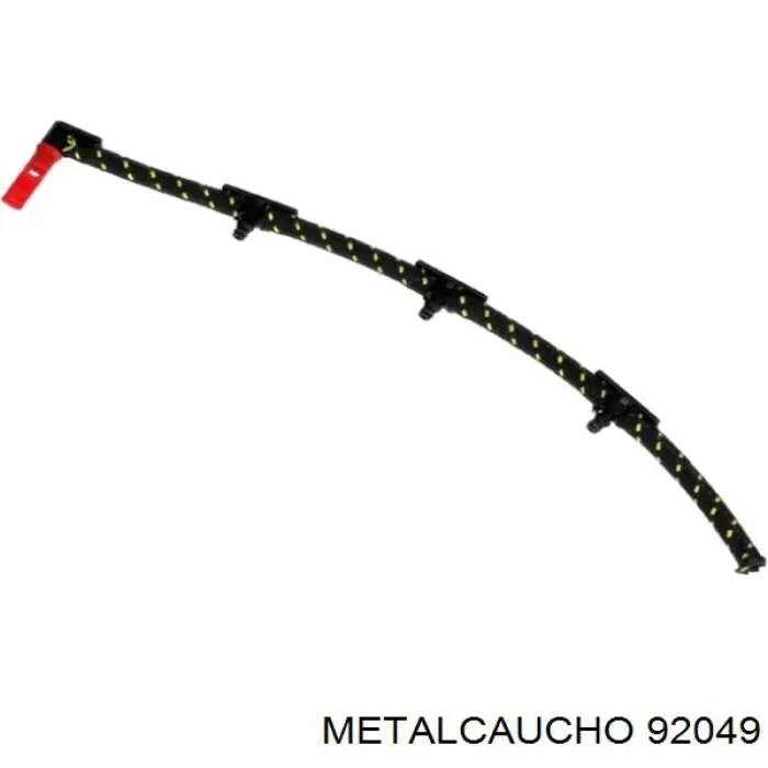 Tubería de retorno de combustible de los inyectores Metalcaucho 92049 precio, desde 12,23 EUR