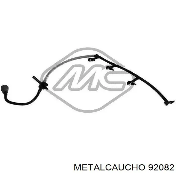 Comprar 757166 Cautex Tubería de retorno de combustible de los inyectores