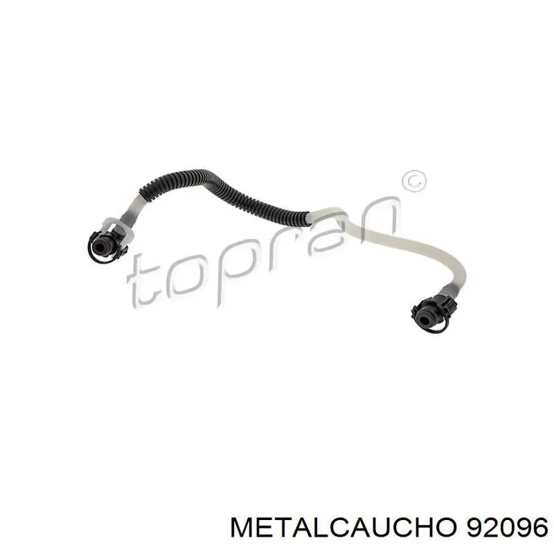 92096 Metalcaucho Tubo de combustible desde la bomba de cebado hasta la bomba de inyección