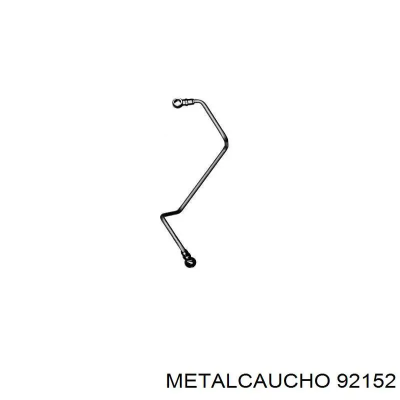 Tubo de suministro de aceite a la turbina Metalcaucho 92152 precio, desde 28,12 EUR