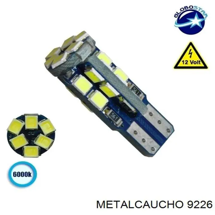 9226 Metalcaucho manguito, alimentación de aire