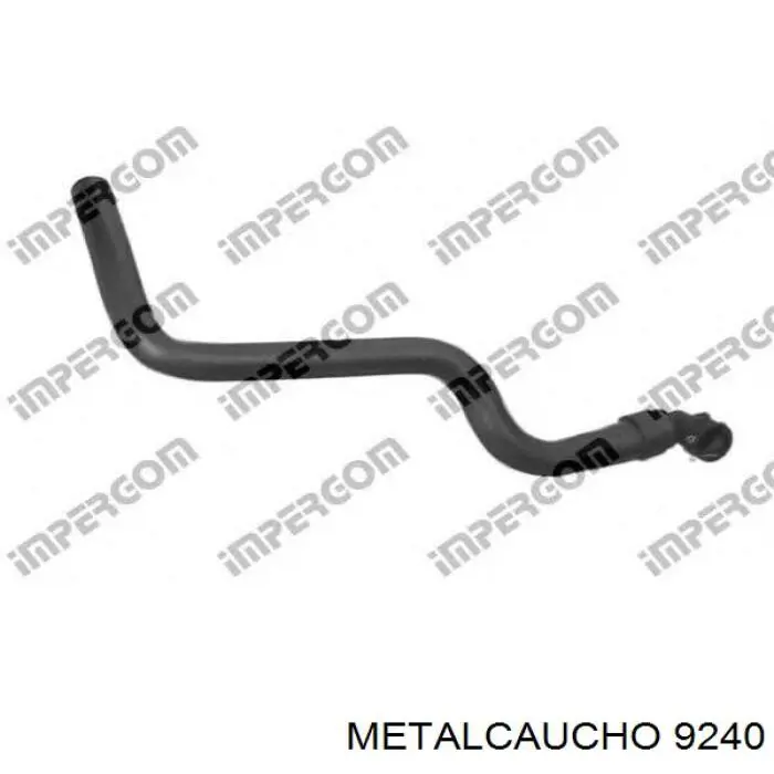 Tubo de salida de aire del turbocompresor 143415 Peugeot/Citroen