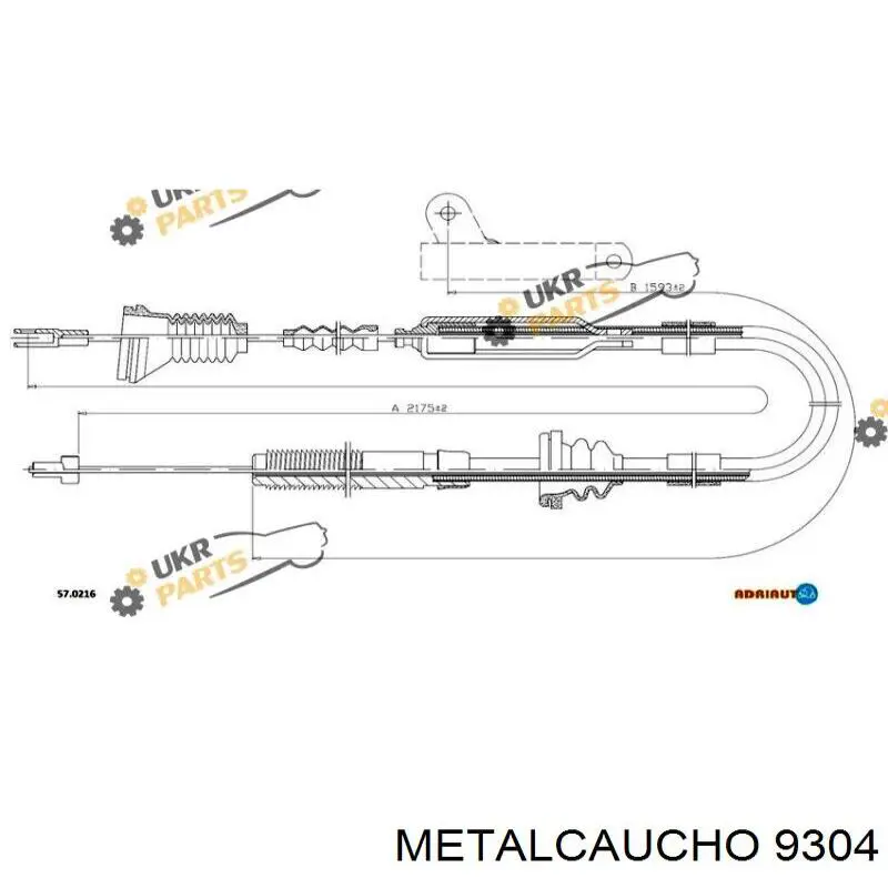 9304 Metalcaucho