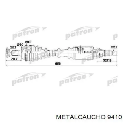 9410 Metalcaucho