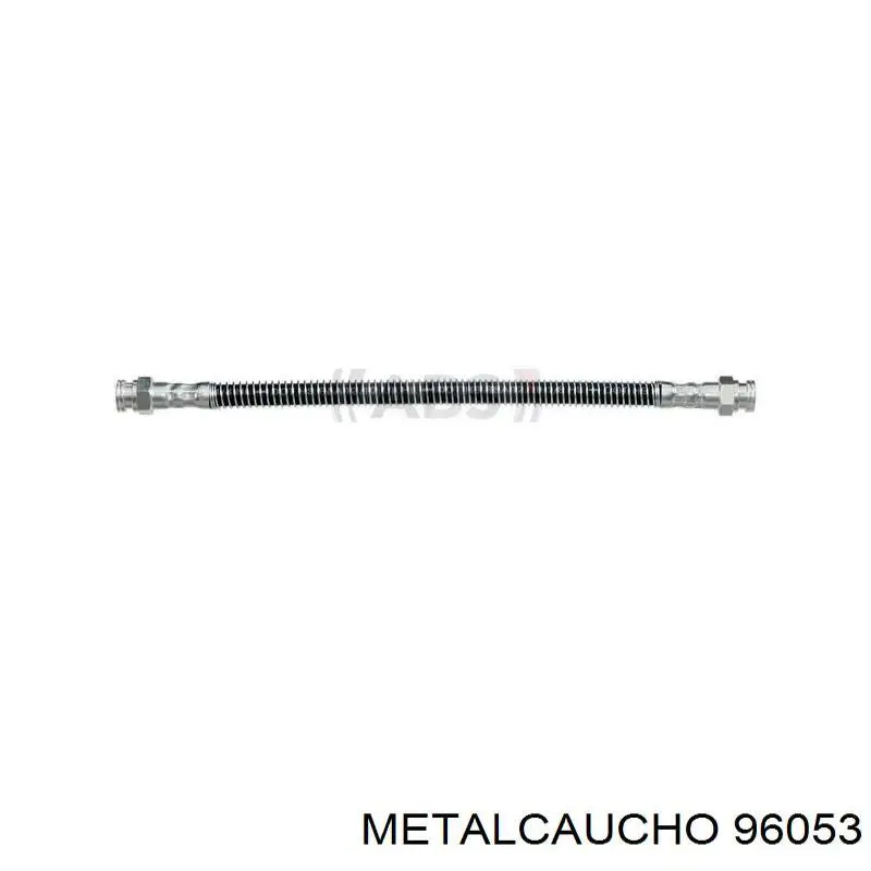 96053 Metalcaucho latiguillo de freno trasero