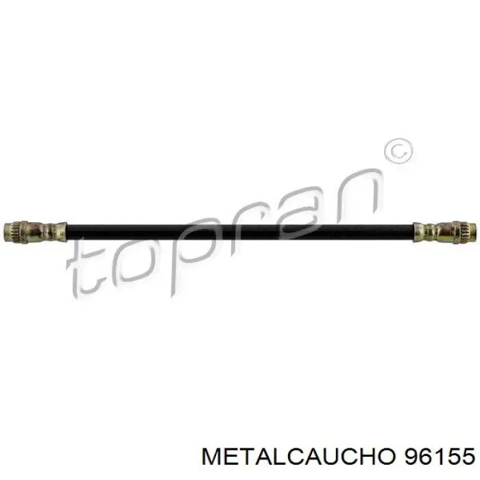 Manguera de freno trasera Metalcaucho 96155 precio, desde 9,37 EUR
