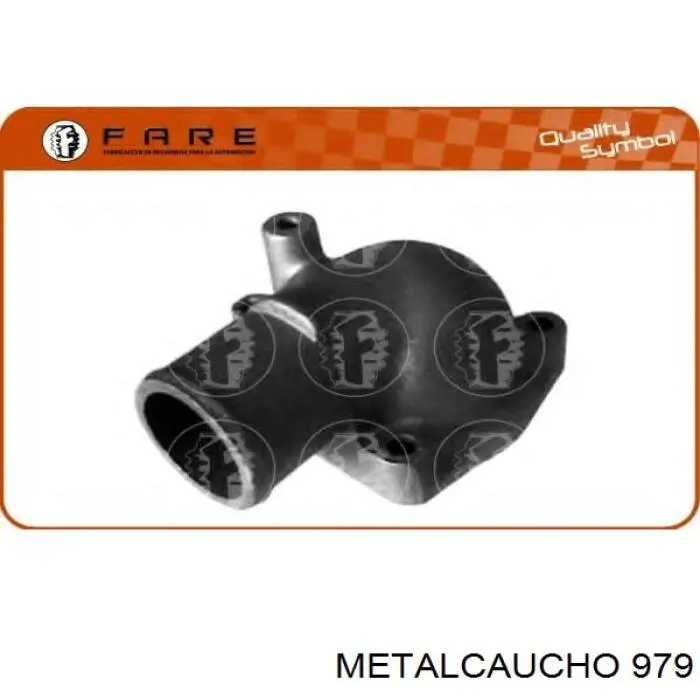 979 Metalcaucho Silentblock de brazo de suspensión delantero inferior