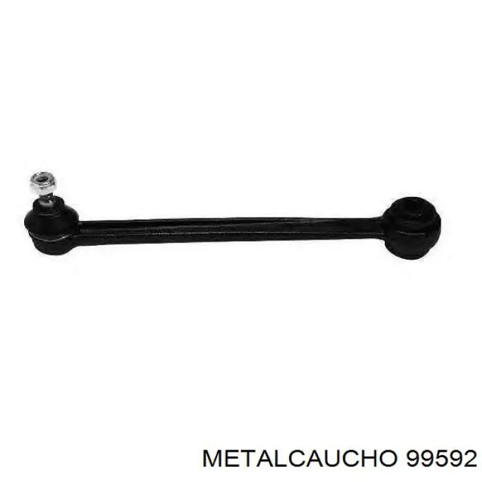 99592 Metalcaucho Manguera inferior del radiador