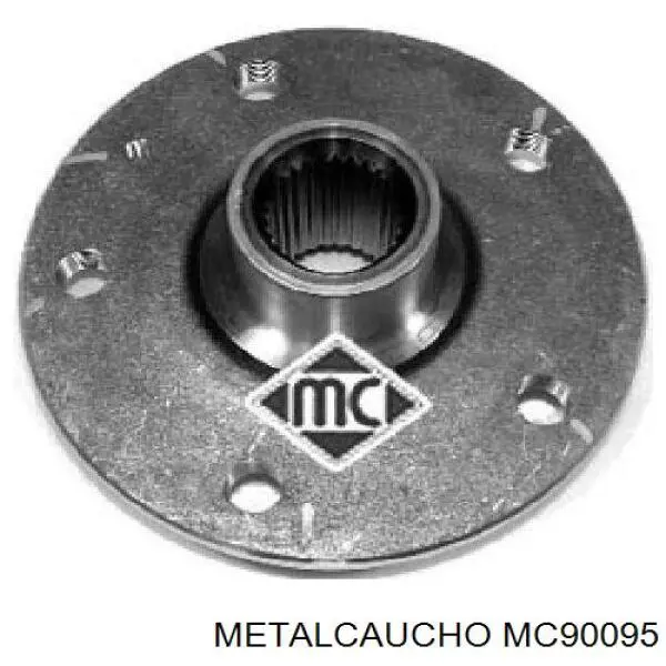 Buje de rueda delantero MC90095 Metalcaucho