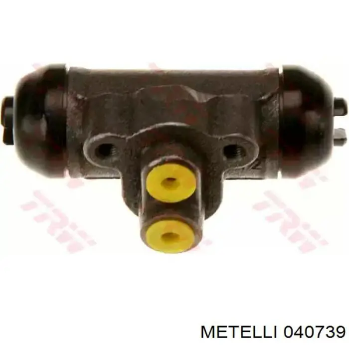 Cilindro de freno de rueda trasera Metelli 040739 precio, desde 14,97 EUR