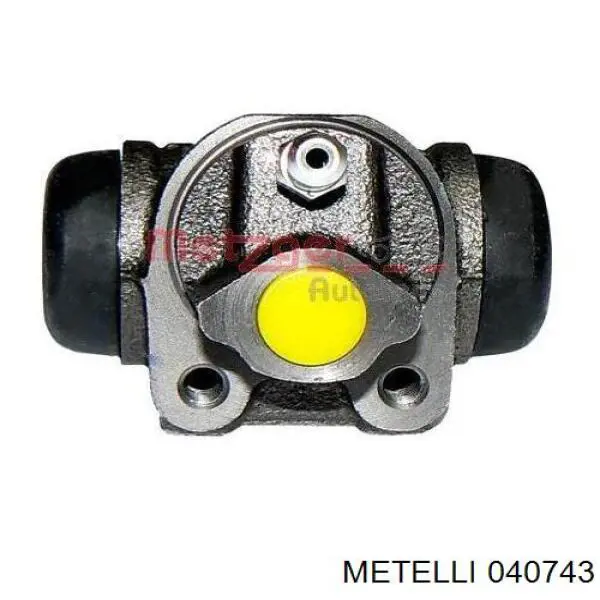 Cilindro de freno de rueda trasera 040743 Metelli