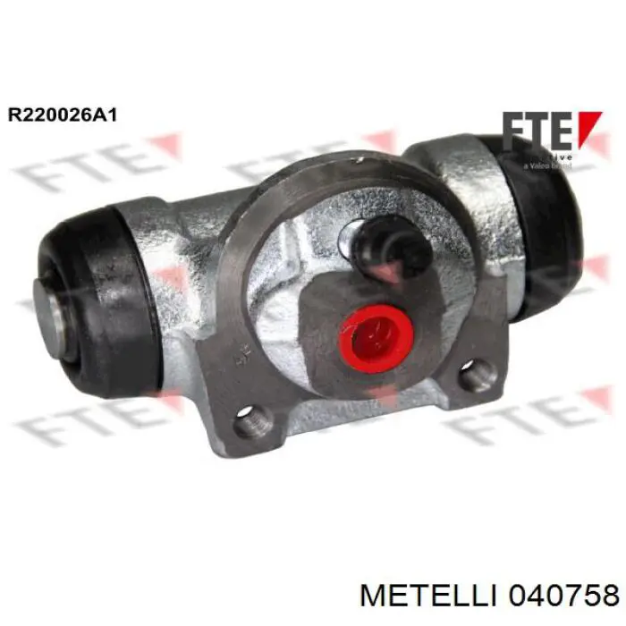 04-0758 Metelli cilindro de freno de rueda trasero