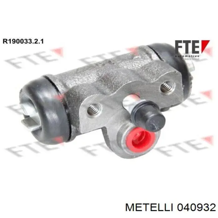 Cilindro de freno de rueda trasera Metelli 040932 precio, desde 16,18 EUR