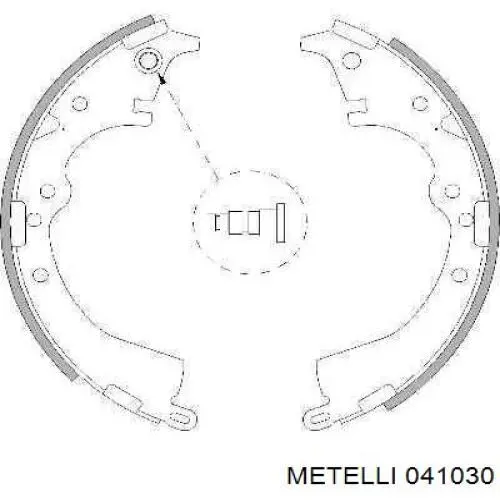 041030 Metelli Cilindro de freno de rueda trasera