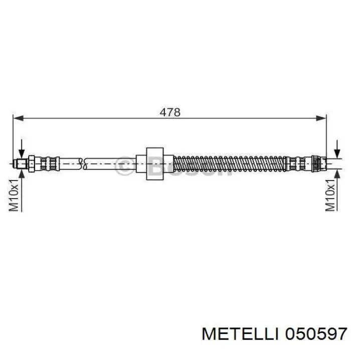 Cilindro principal de freno ABS 61990