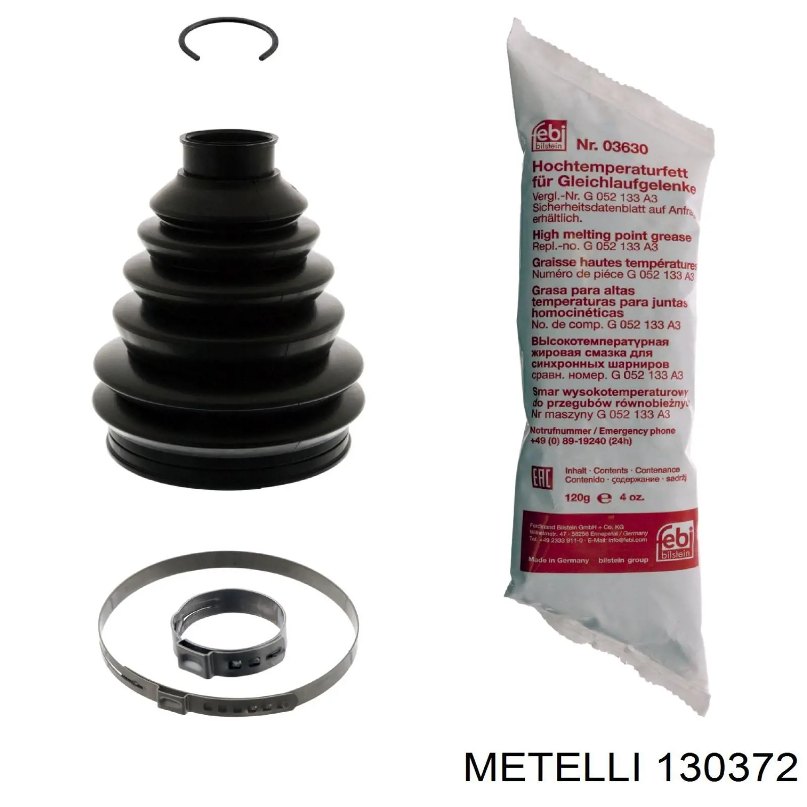Comprar 130372 Metelli Fuelle de palier delantero exterior