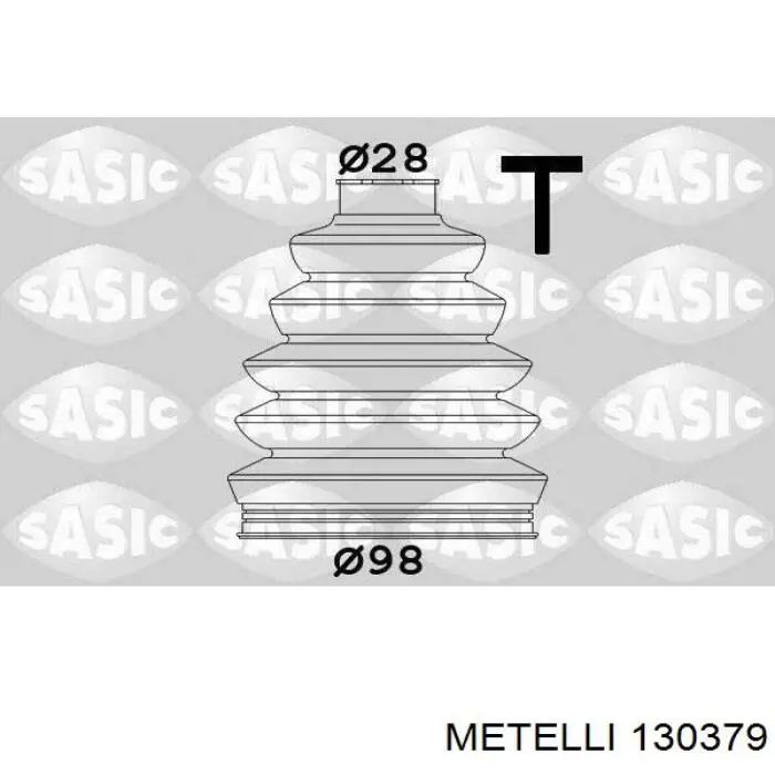 Comprar 130379 Metelli Fuelle de palier delantero exterior