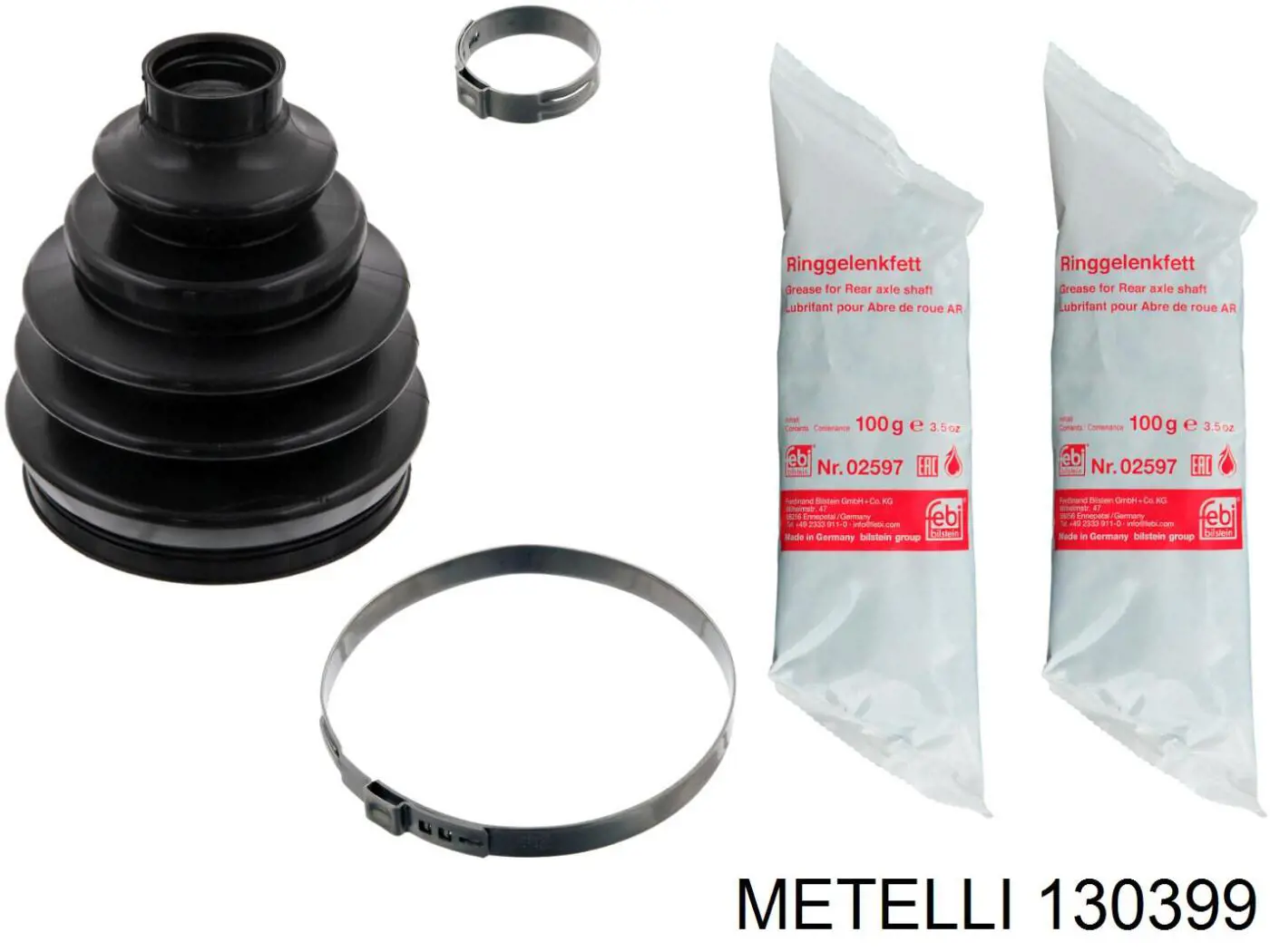 Comprar 130399 Metelli Fuelle exterior del eje de transmisión trasero