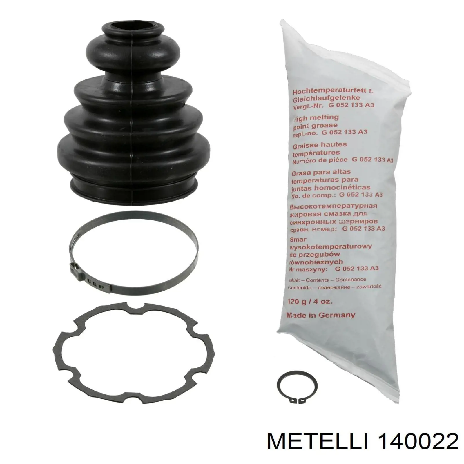 Comprar 140022 Metelli Fuelle de semieje delantero interior